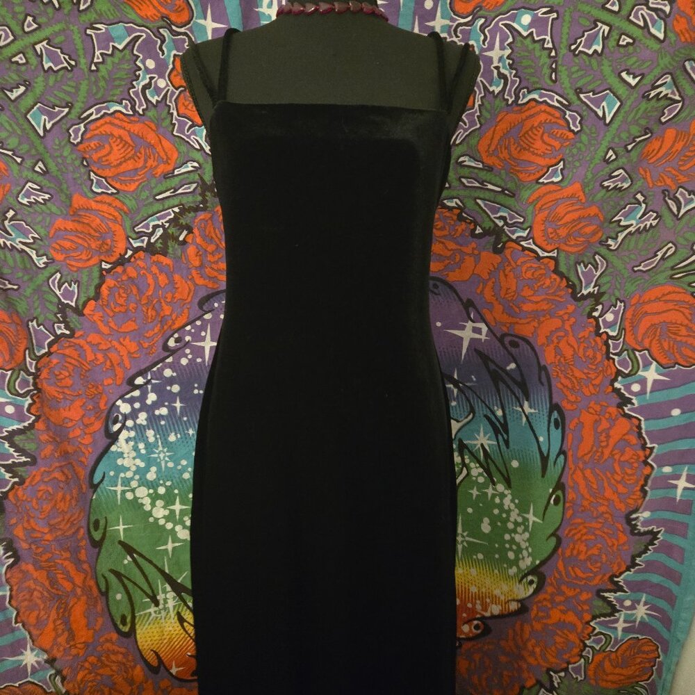 Long Little Black Dress